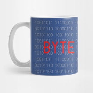 byte me computer humor - programmer Mug